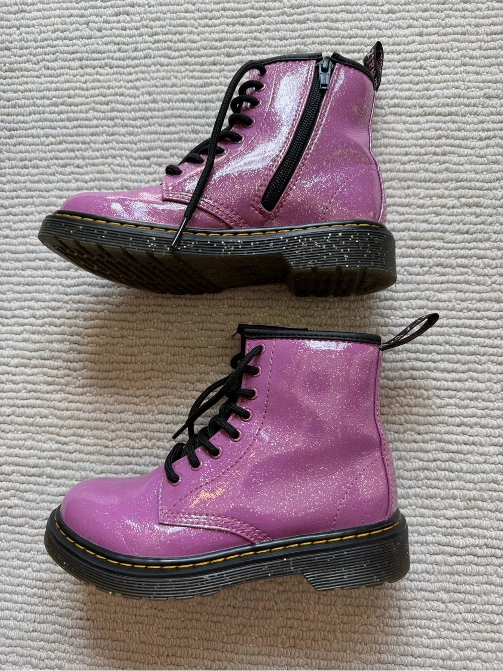 Dr. Martens bold purple